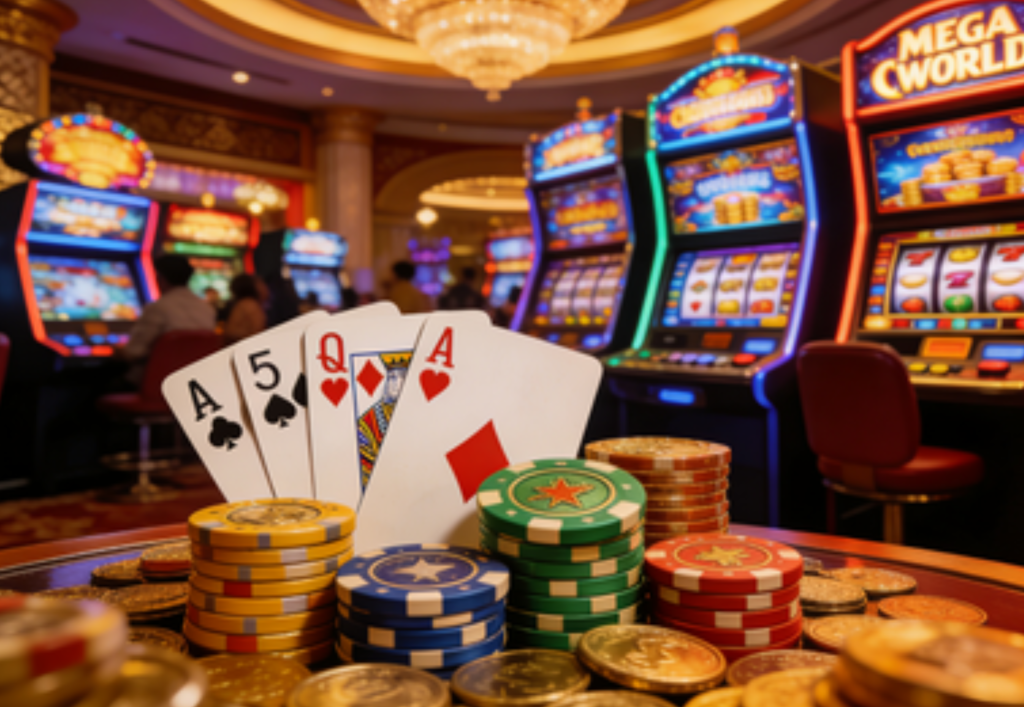 मेगा कैसीनो वर्ल्ड न्यू स्लॉट्स